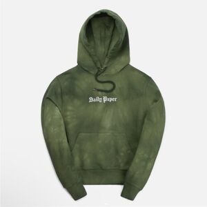 Daily Paper Hoodie Mountain Green Wash Hocolls Street hoody